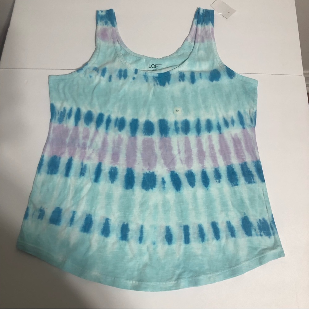 Ann Taylor Loft Outlet Tank Tie Dye Size Medium